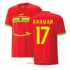 Maglia ufficiale Ghana Baba Rahman 17 Trasferta Mondiali 2022 per Uomo